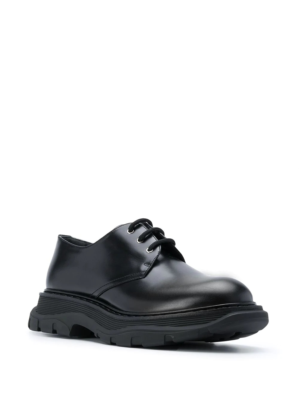 chunky sole derby shoes - 2