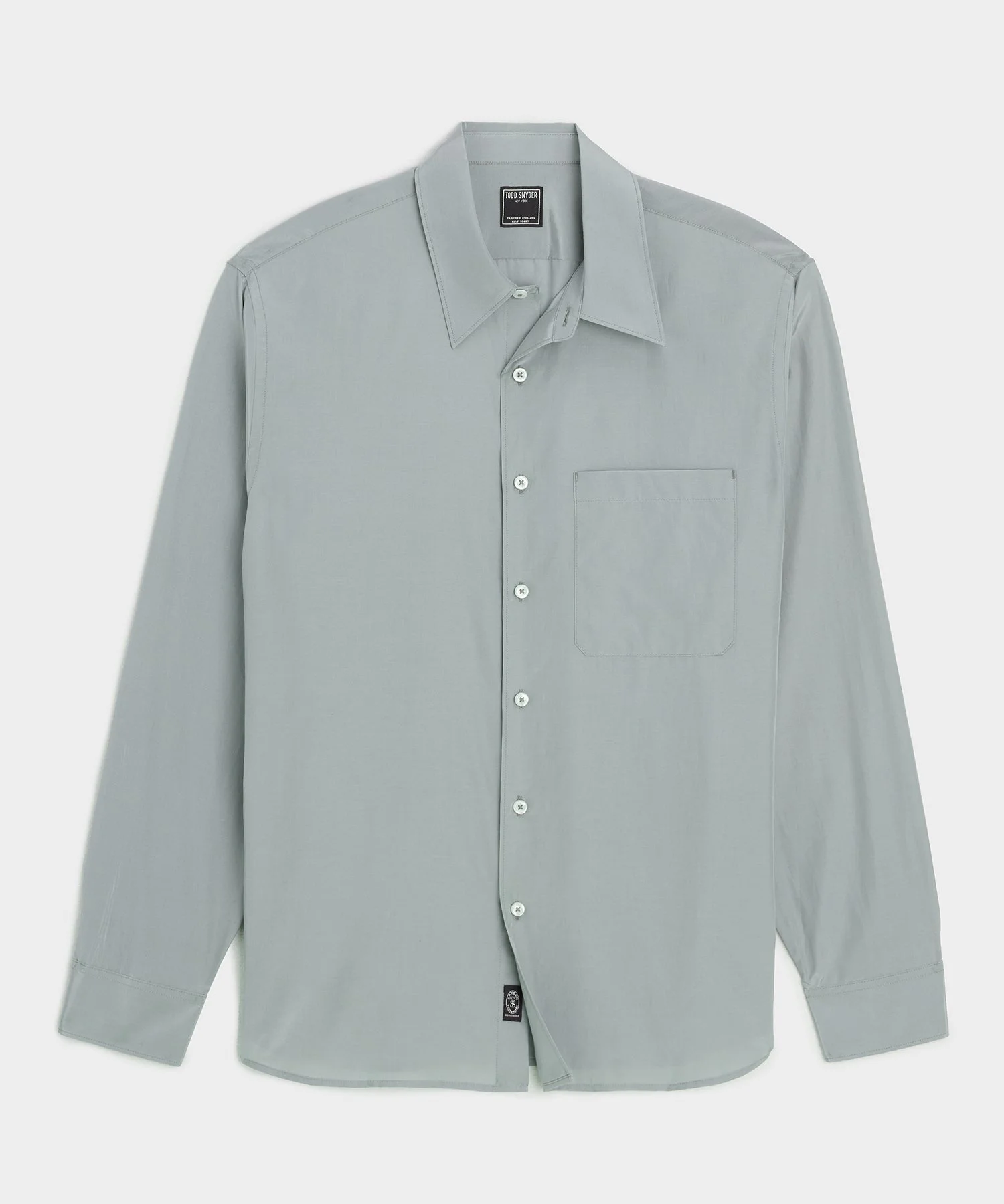 Cotton-Silk Big Shirt - 1