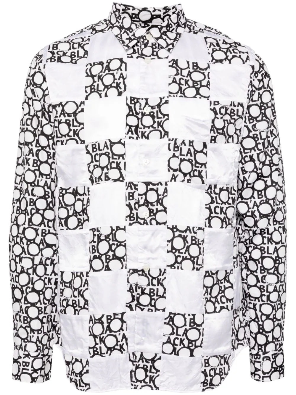 LOGO CHECK-PRINT SHIRT - 1