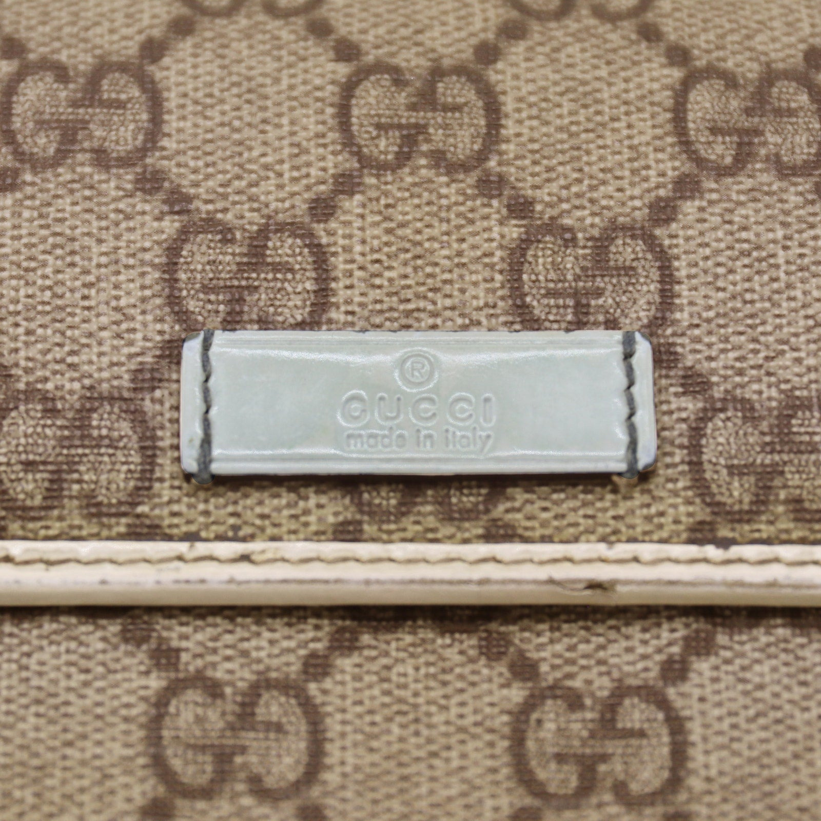 Gucci Long Wallet - GG Supreme Brown/White - 5