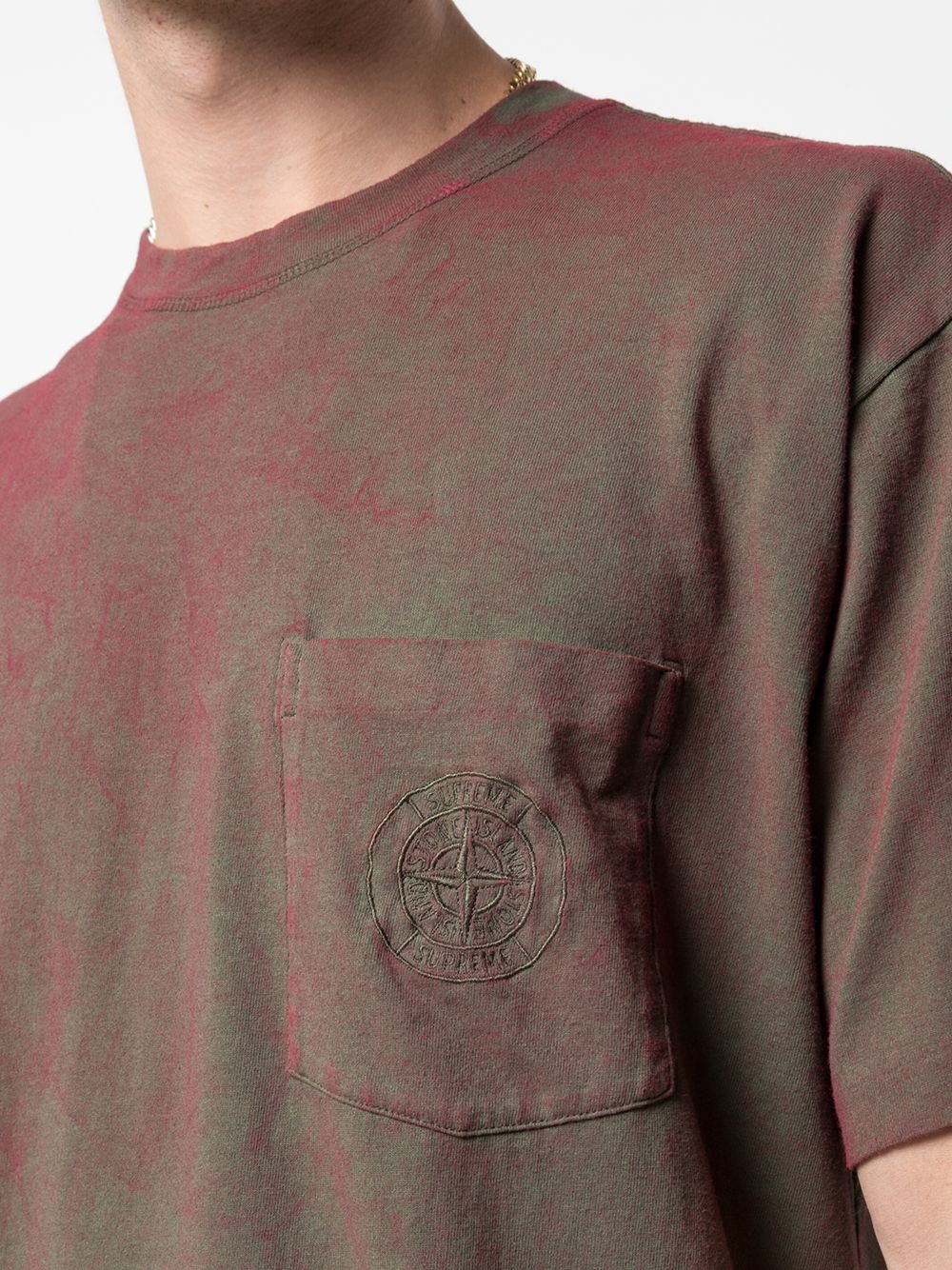 x Stone Island pocket T-shirt - 5