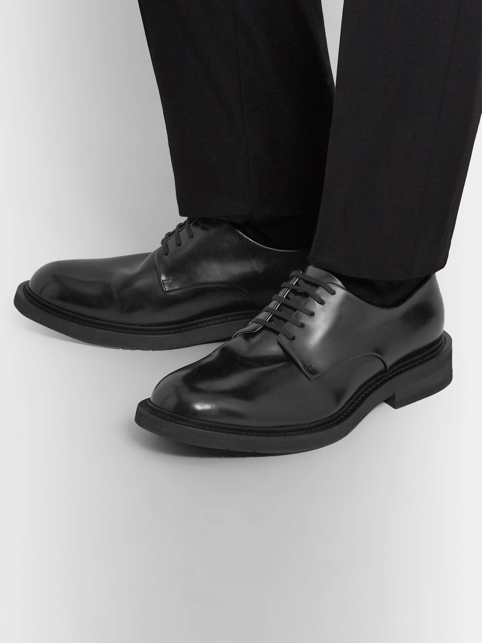 Leather Derby Shoes - 2