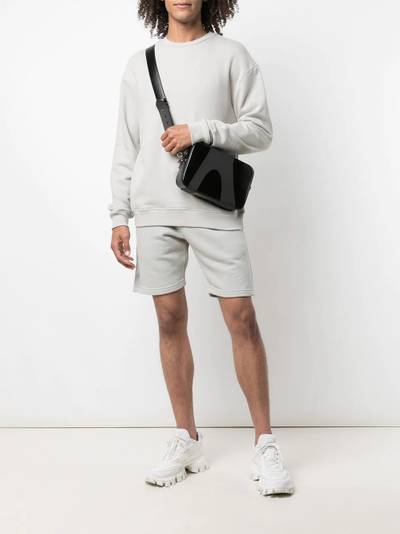 John Elliott Crimson cotton track shorts outlook