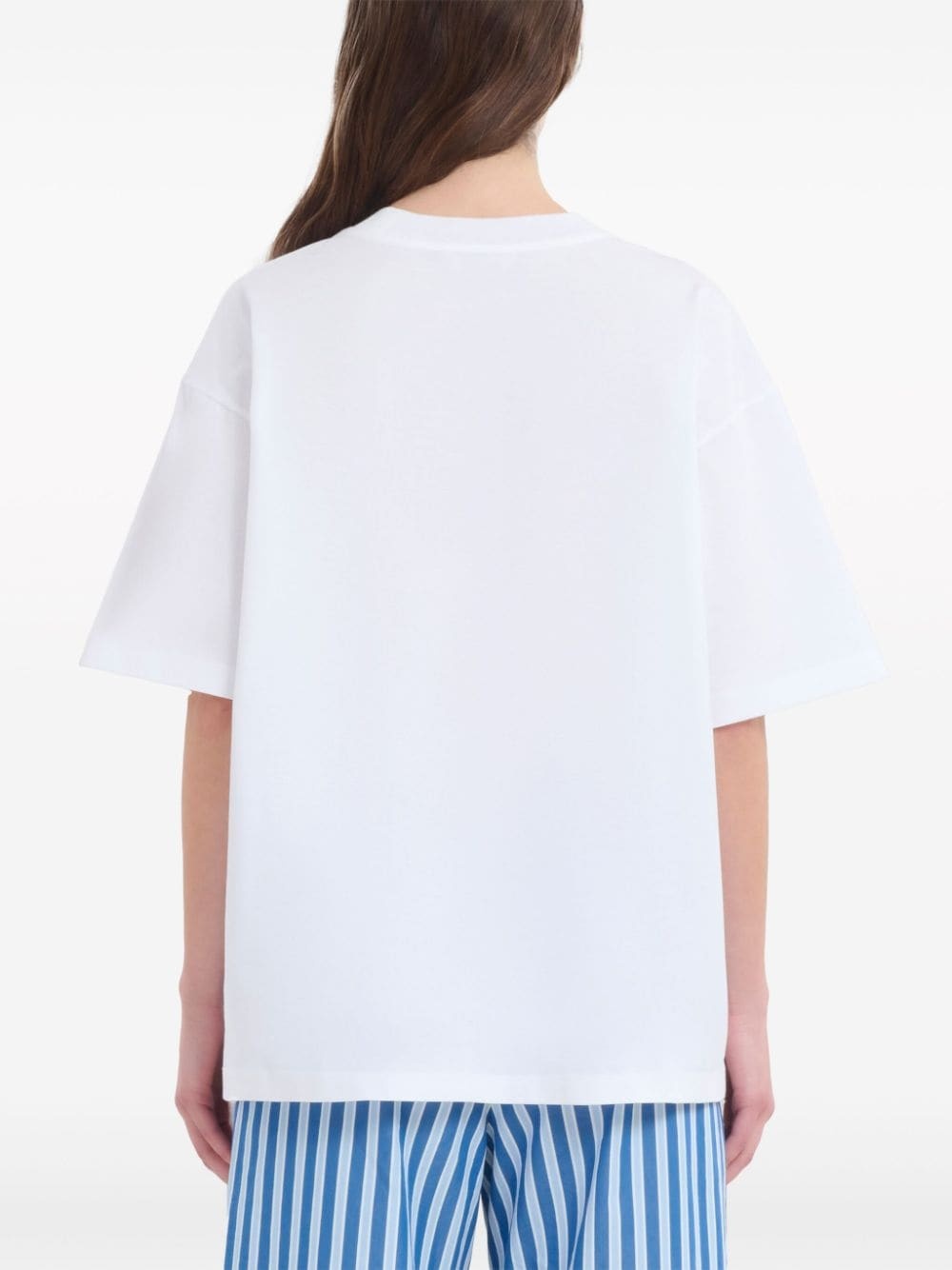 logo-print cotton T-shirt - 4