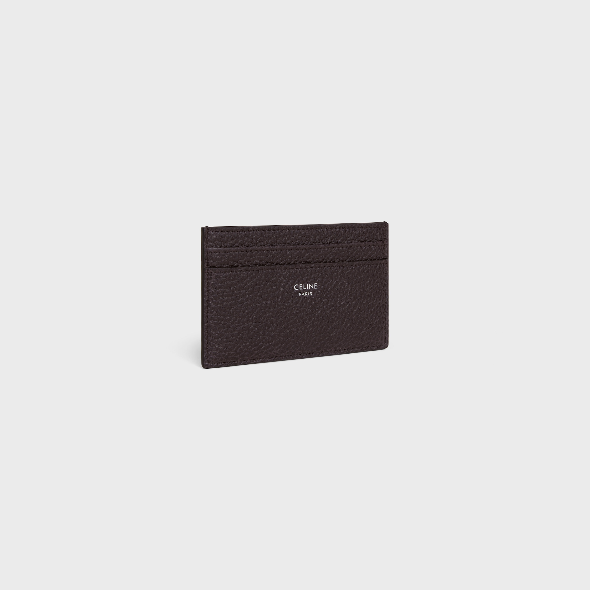 MEDIUM CARD HOLDER IN GRAINED CALFSKIN - 2