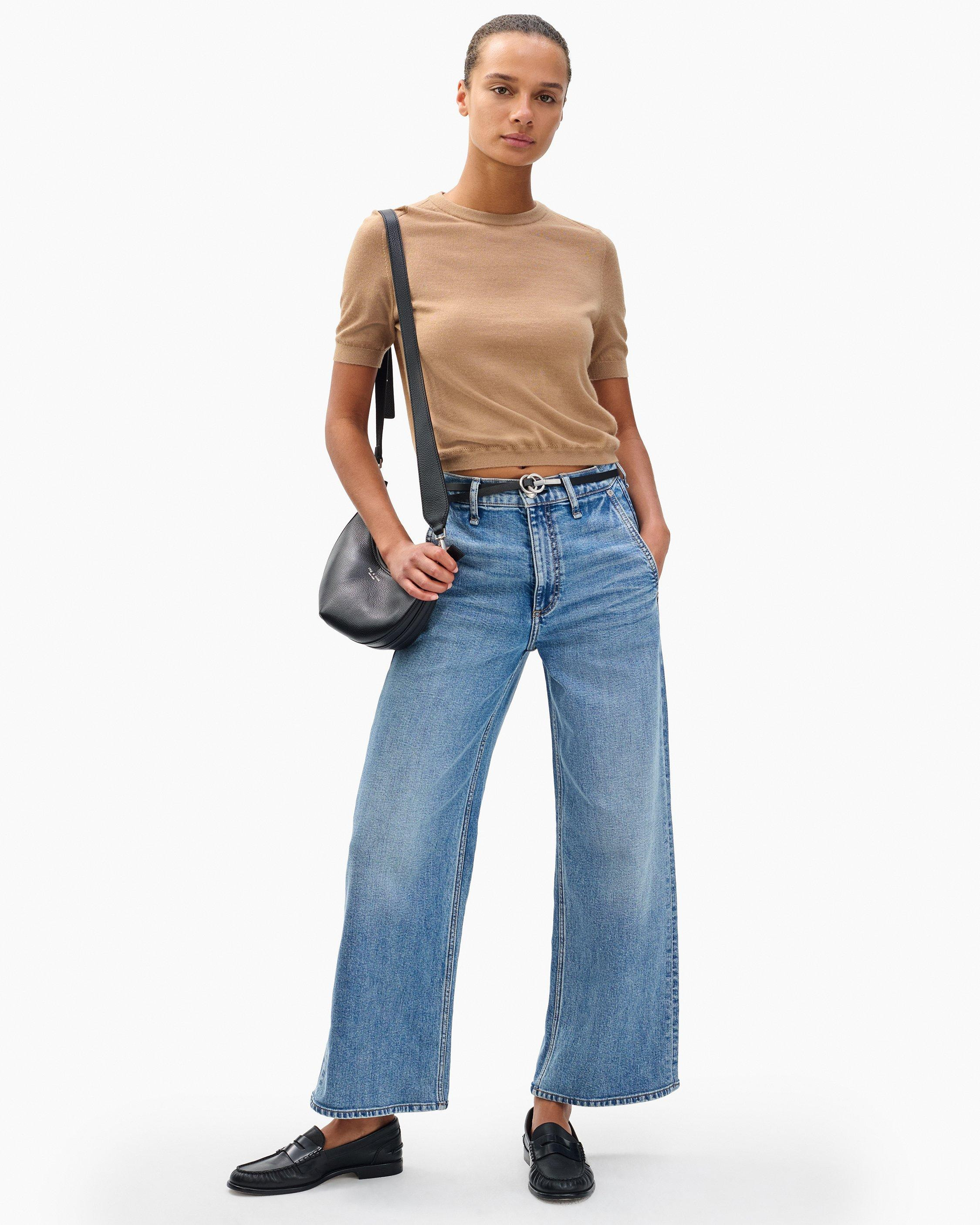 Andi Ankle Wide-Leg Jeans
Vintage Stretch in Orian - 3