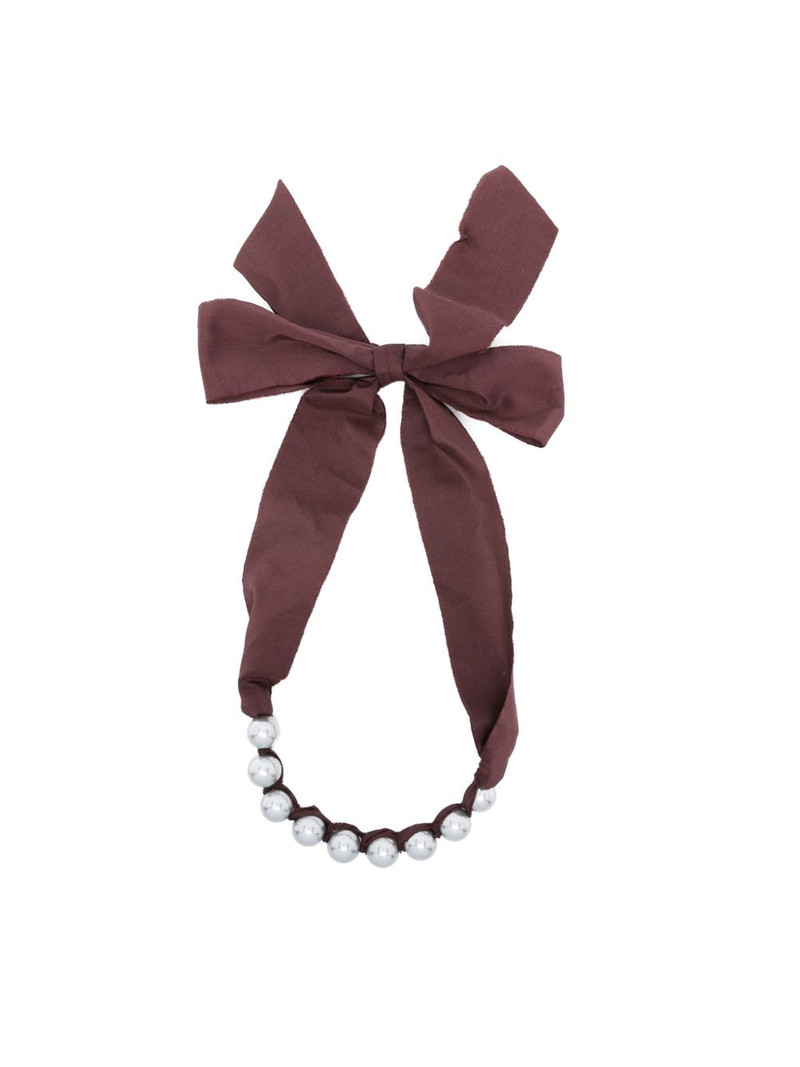 pearl bow necklace 1