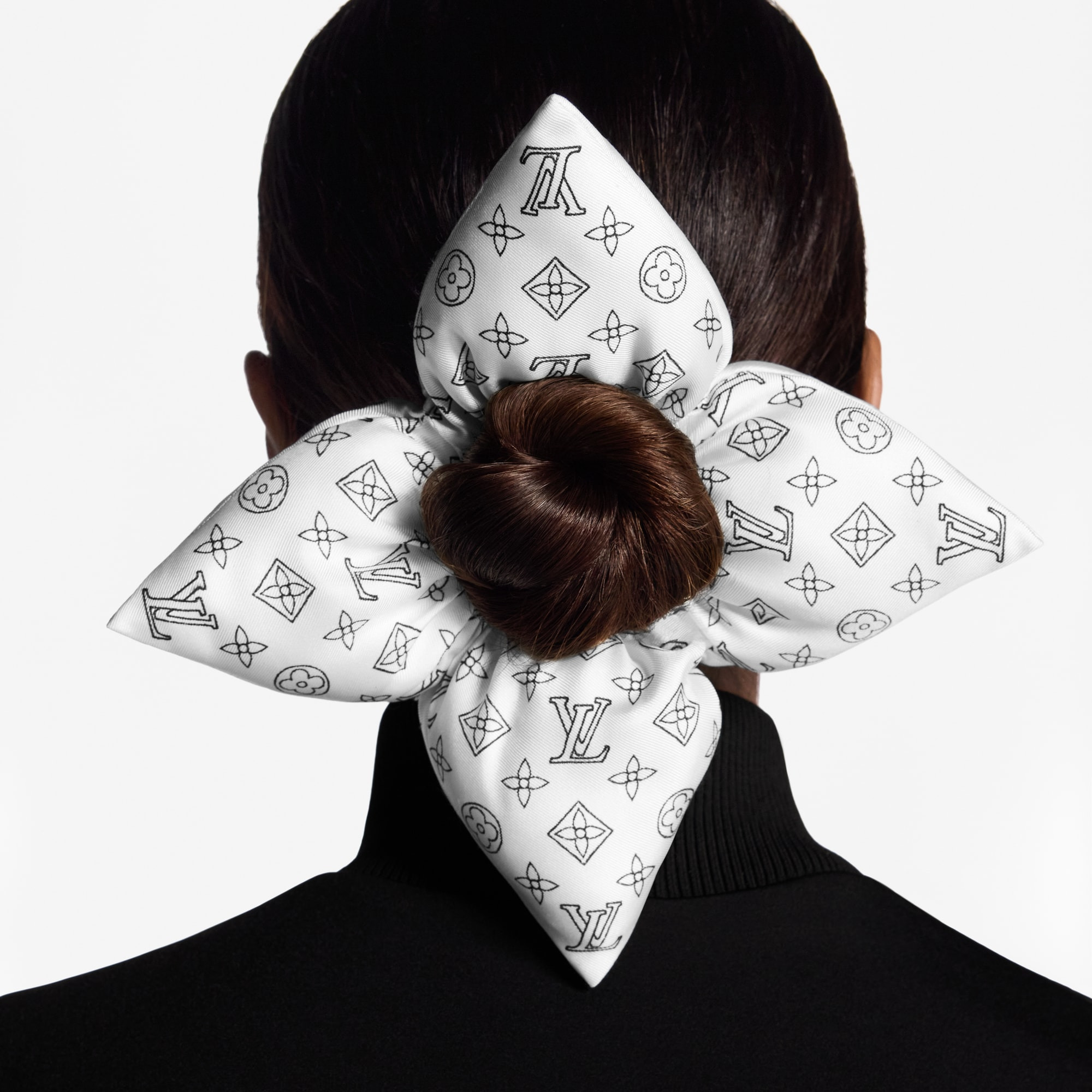 Fleur Pique Scrunchy - 5