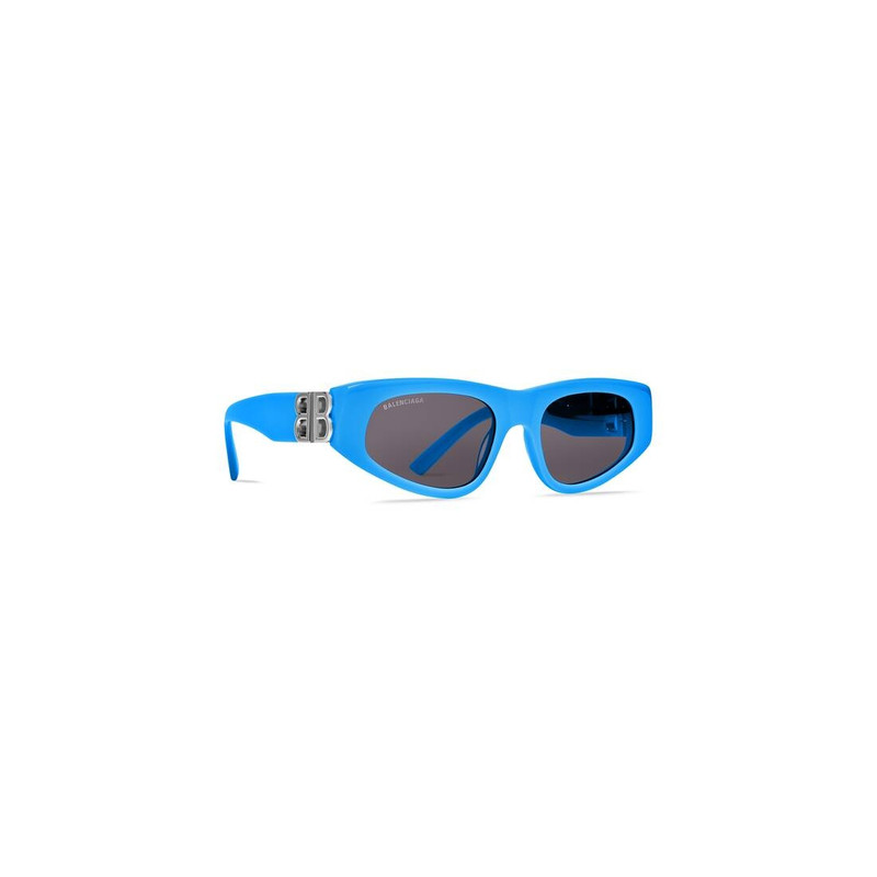 BALENCIAGA Women's Dynasty D-frame Sunglasses in Turquoise outlook