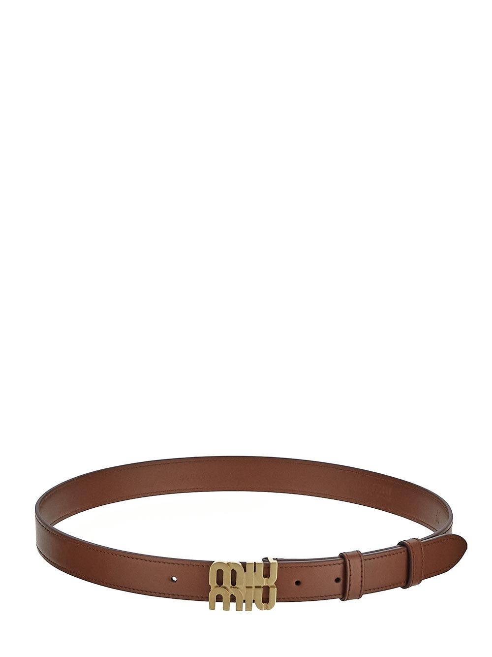 Miu Miu Logo Belt | REVERSIBLE