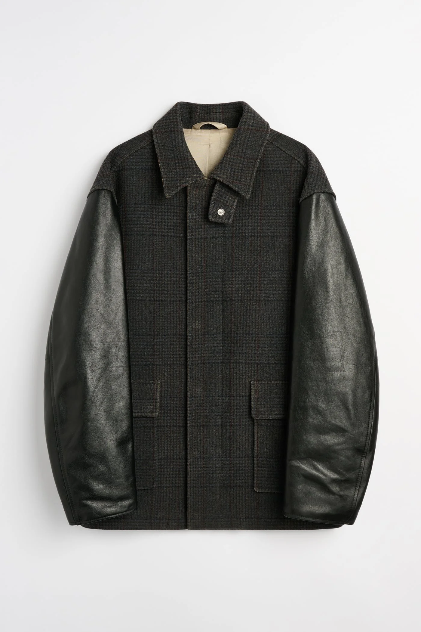 Still Jacket Bishop Check Tempered Wool - 1