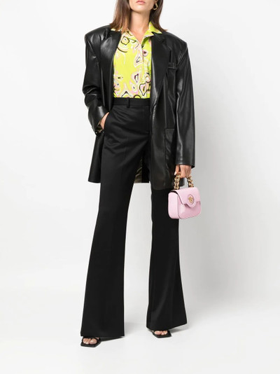 VERSACE high-waisted flared trousers outlook