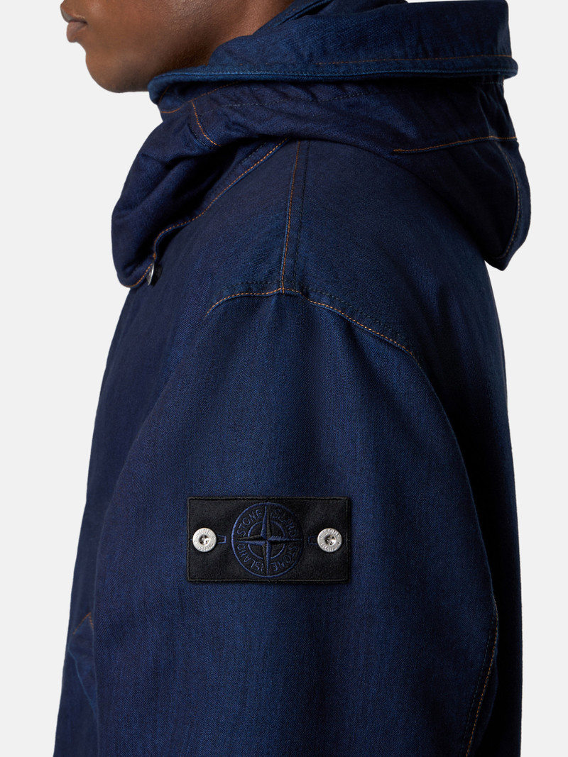 4100122 INDIGO POLYPROPYLENE DENIM LIGHT-RINSED 3