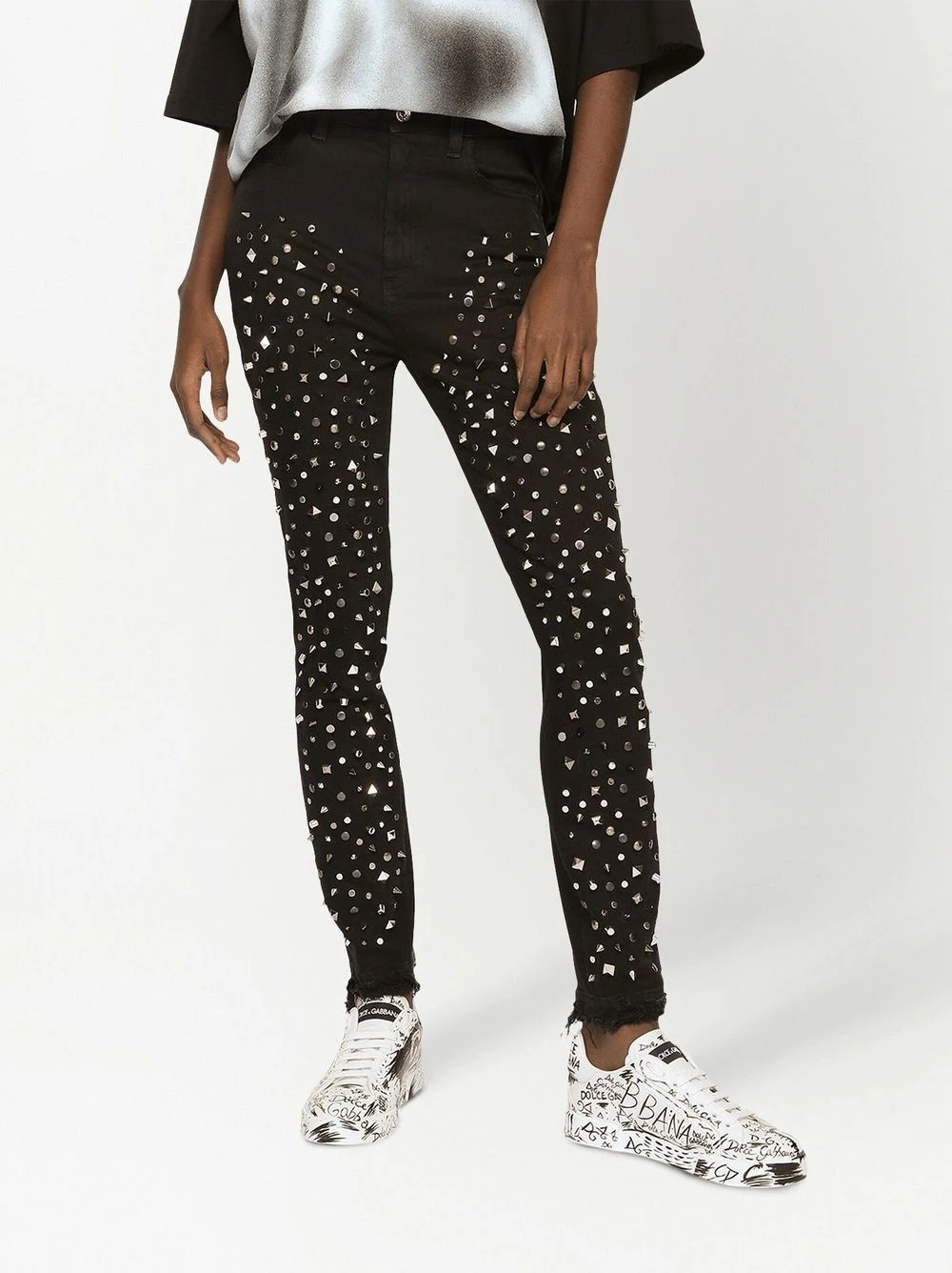 Audrey studded jeans - 3