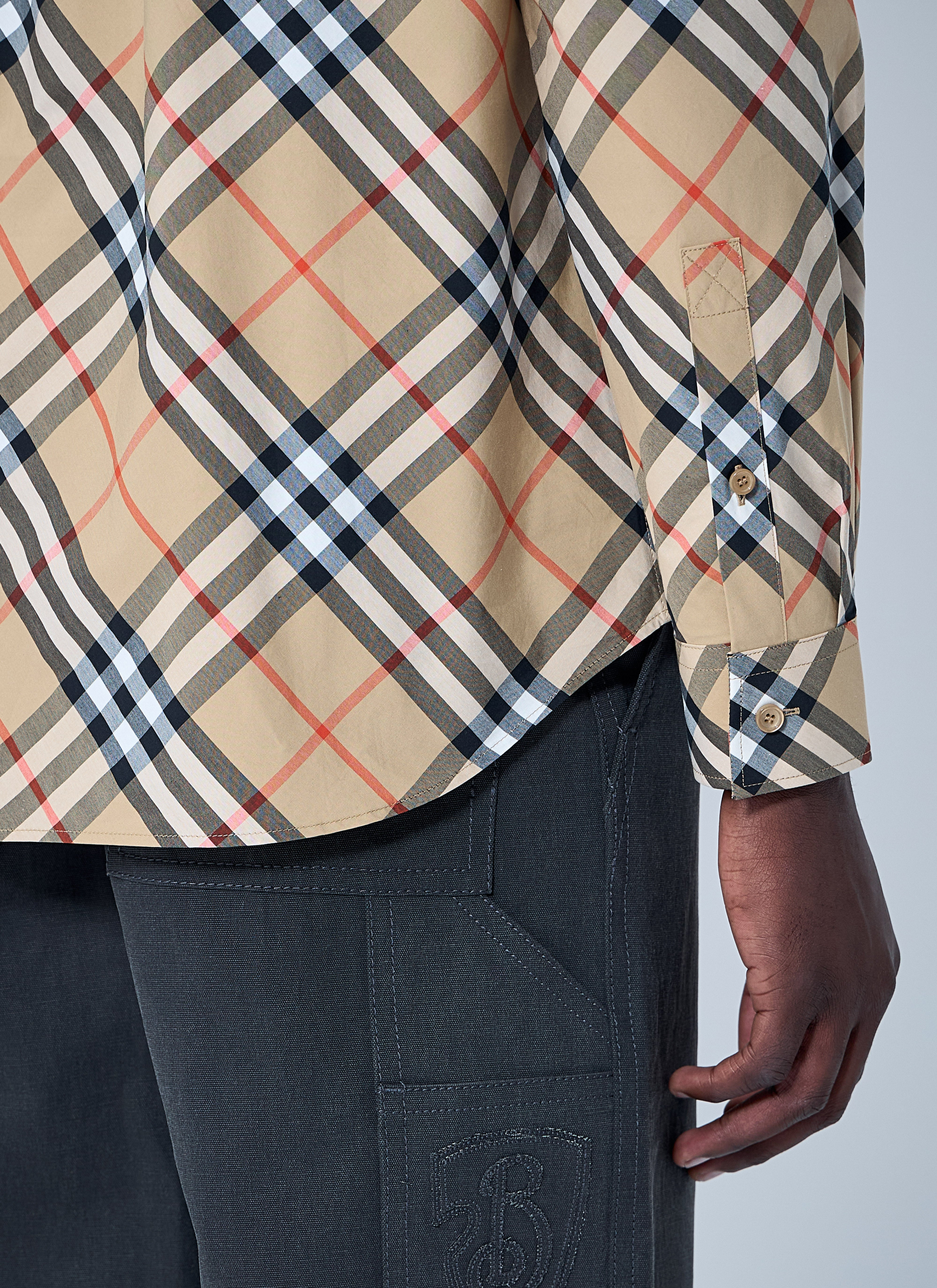 Burberry Men Check Shirt - 6
