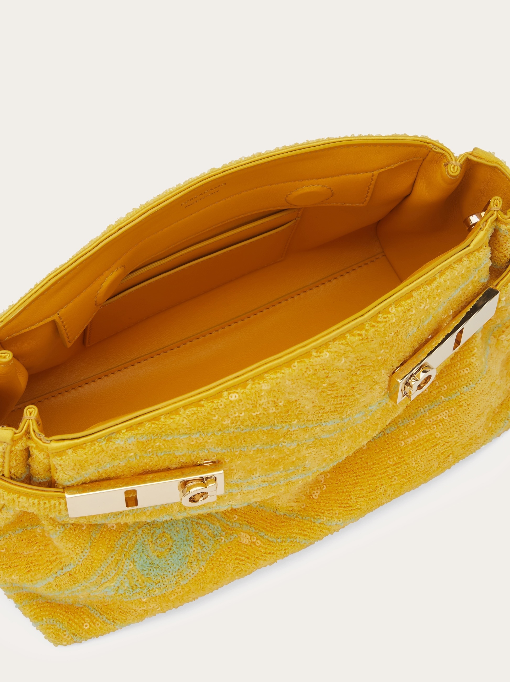 Hug handbag with sequins (S) - 5