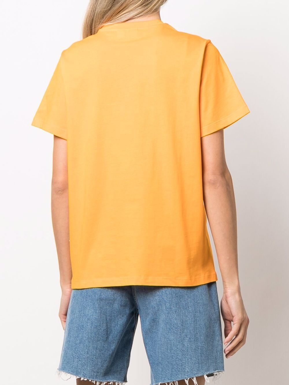 slogan print T-shirt - 4