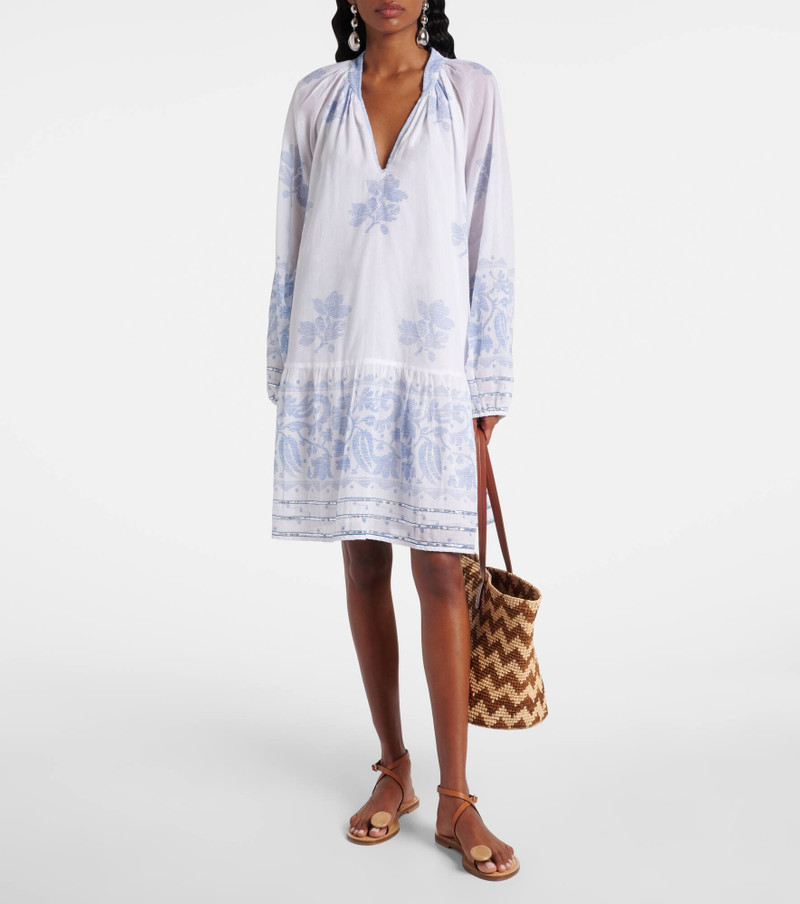 juliet dunn Floral cotton minidress outlook