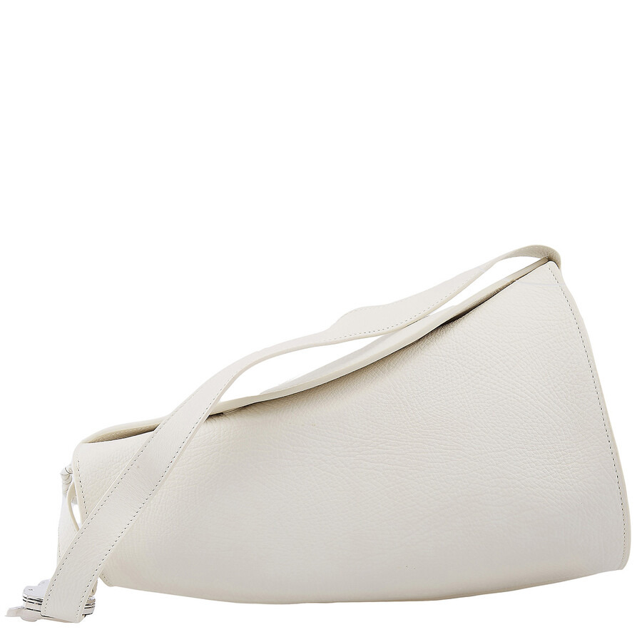 Burberry Large Leather Horn Bag in Almond - 5