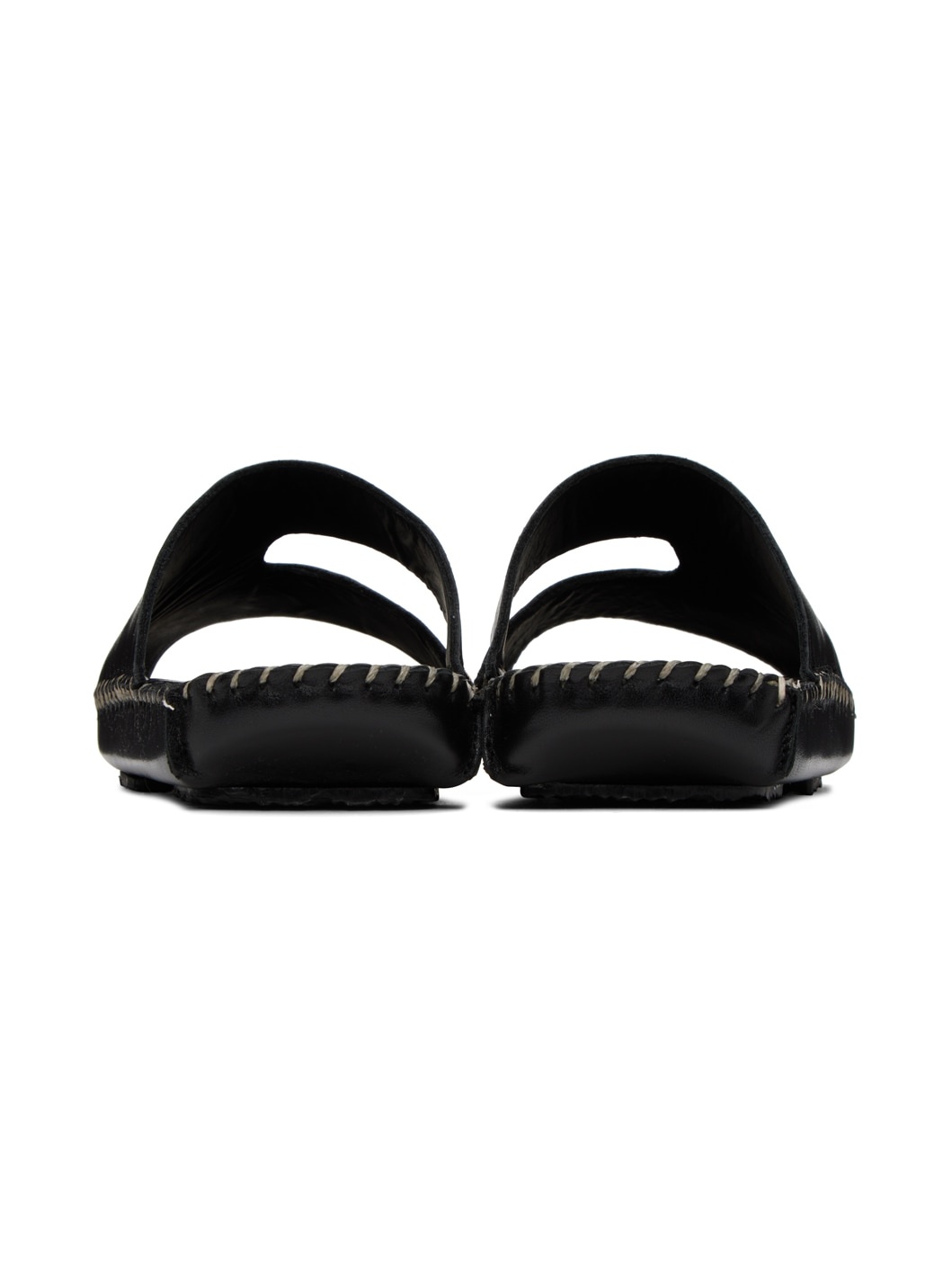 Black Torniol Flat Sandals - 2