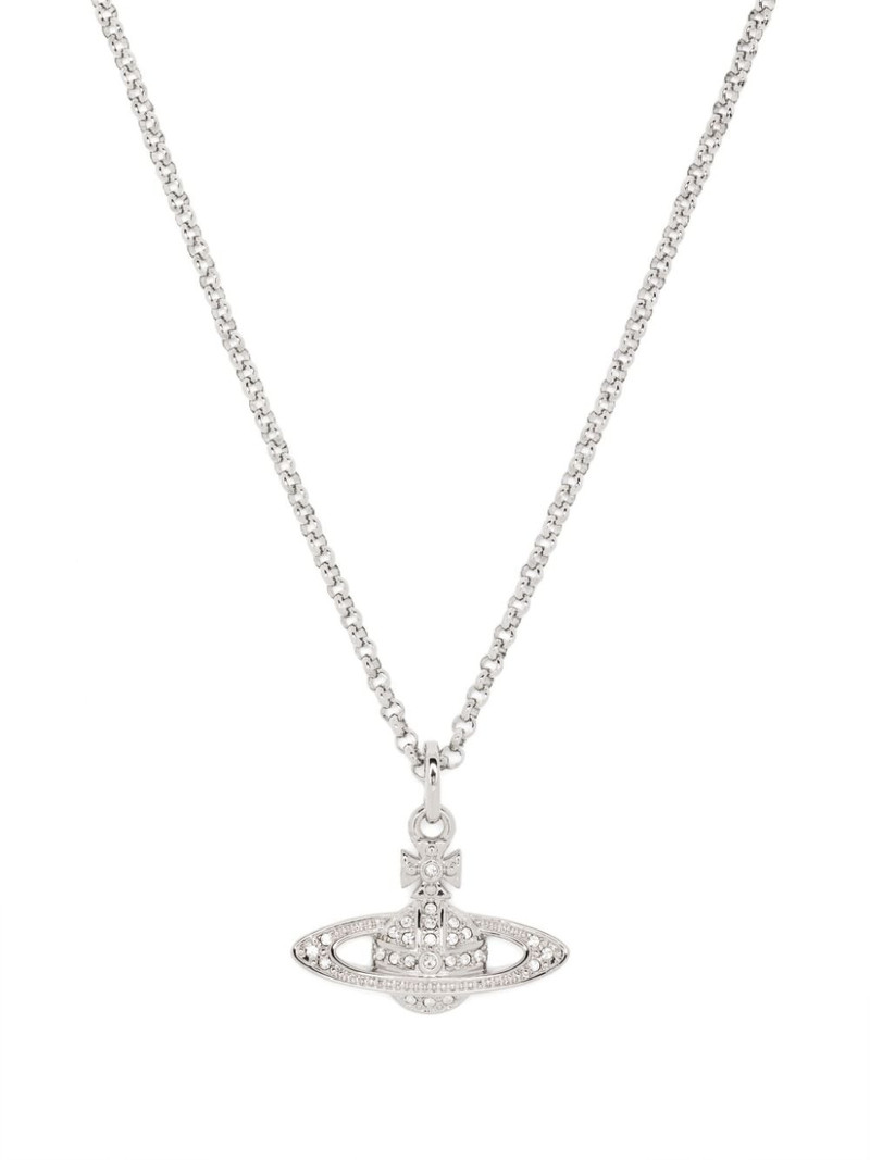 mini Bas Relief Orb neckalce 1