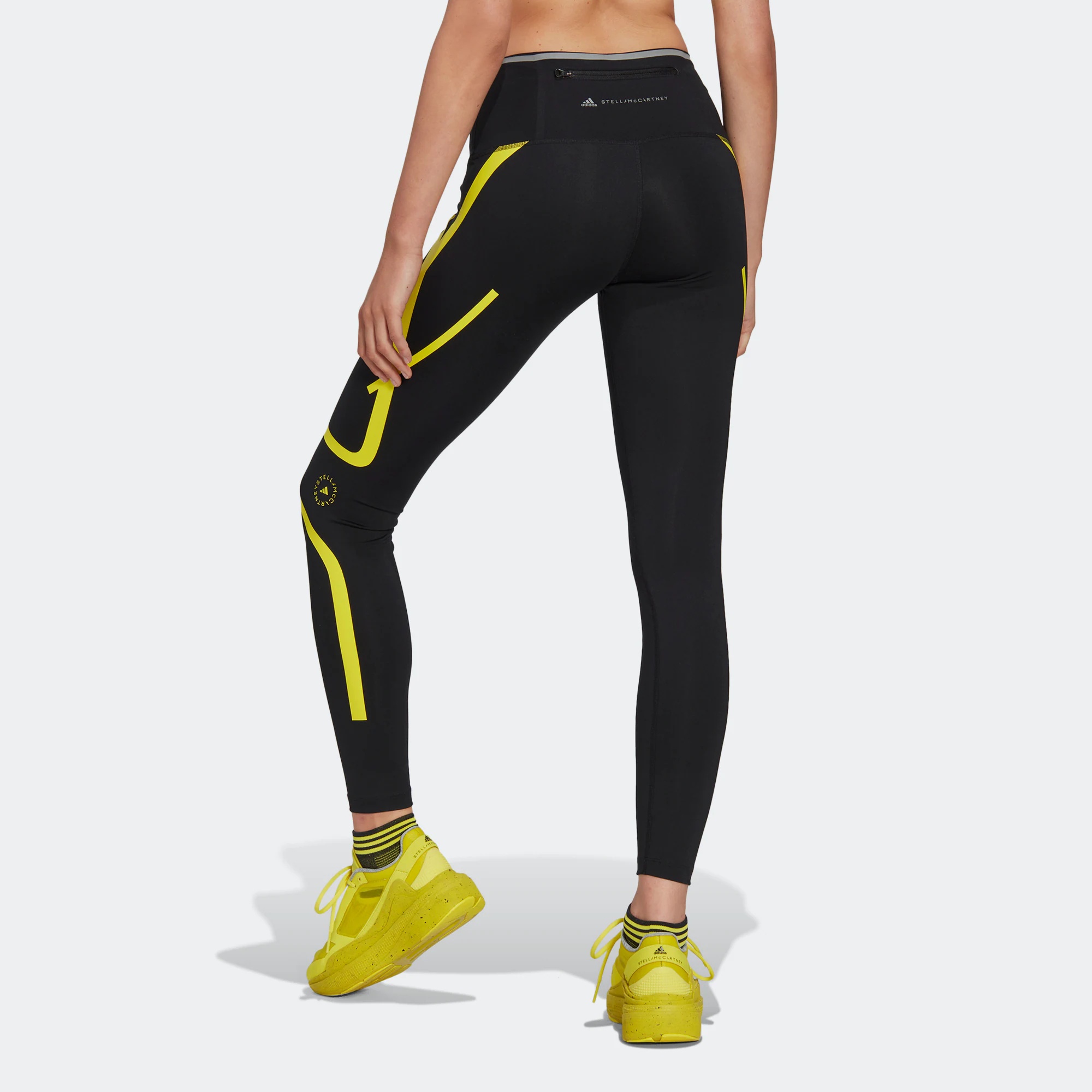 (WMNS) adidas by Stella McCartney TruePace Running Leggings 'Black' HI6136 - 3