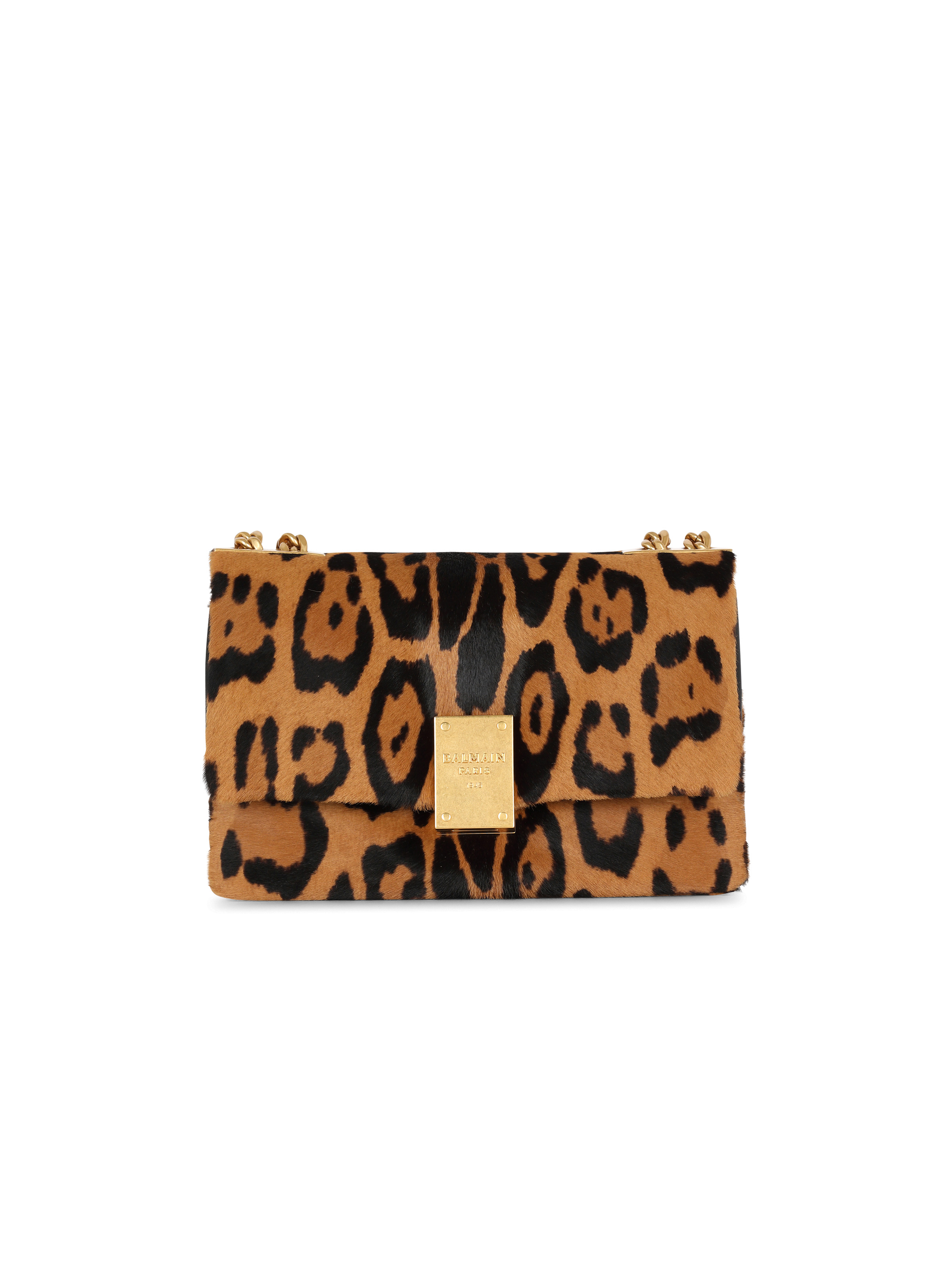 1945 Soft small bag in leopard-effect leather - 1