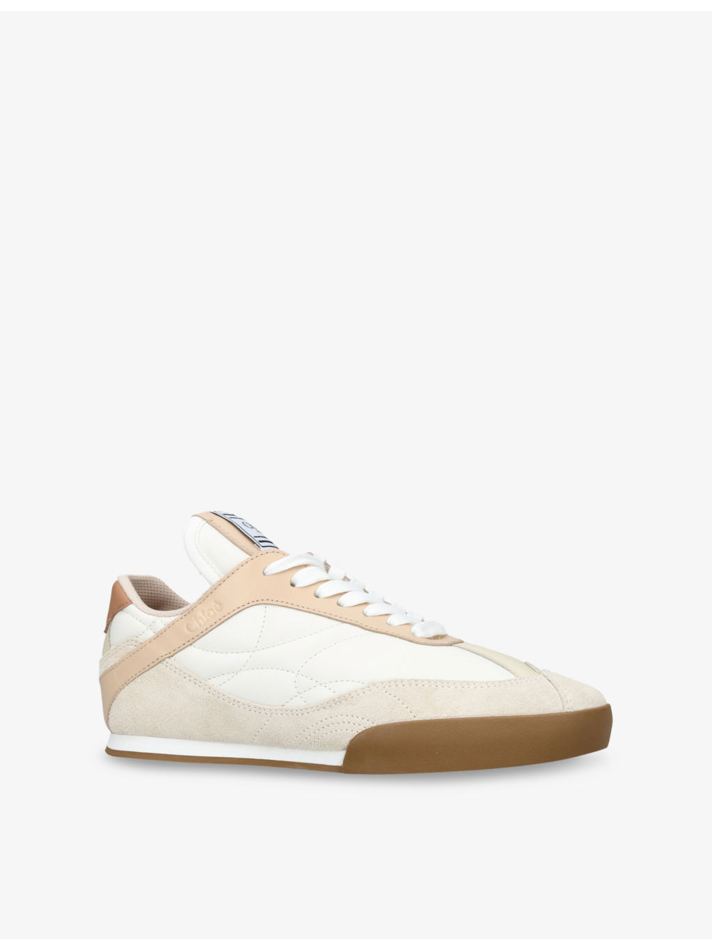 Kick Brand-Patch Leather Low-Top Trainers - 3