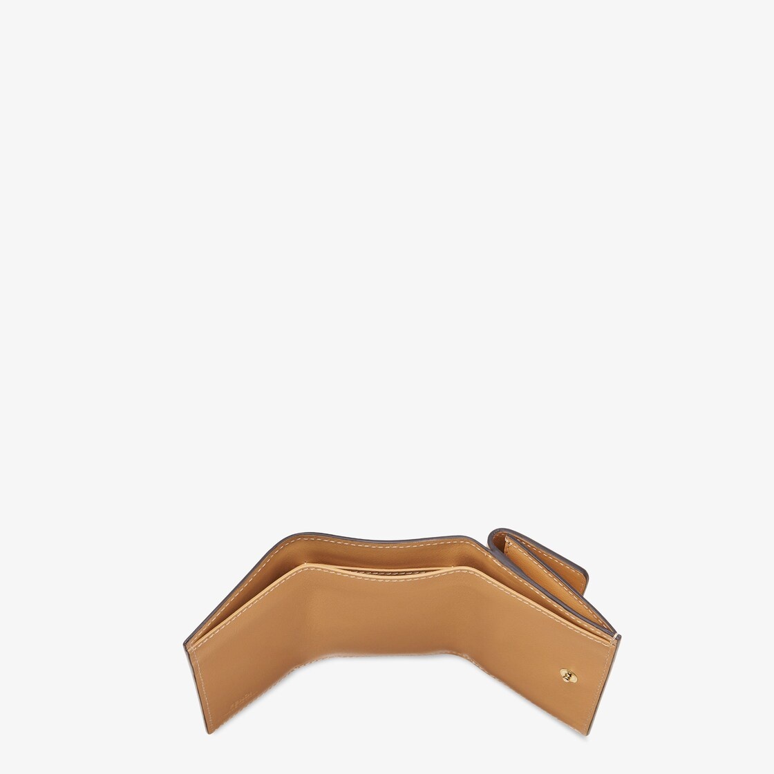 Beige leather wallet - 4