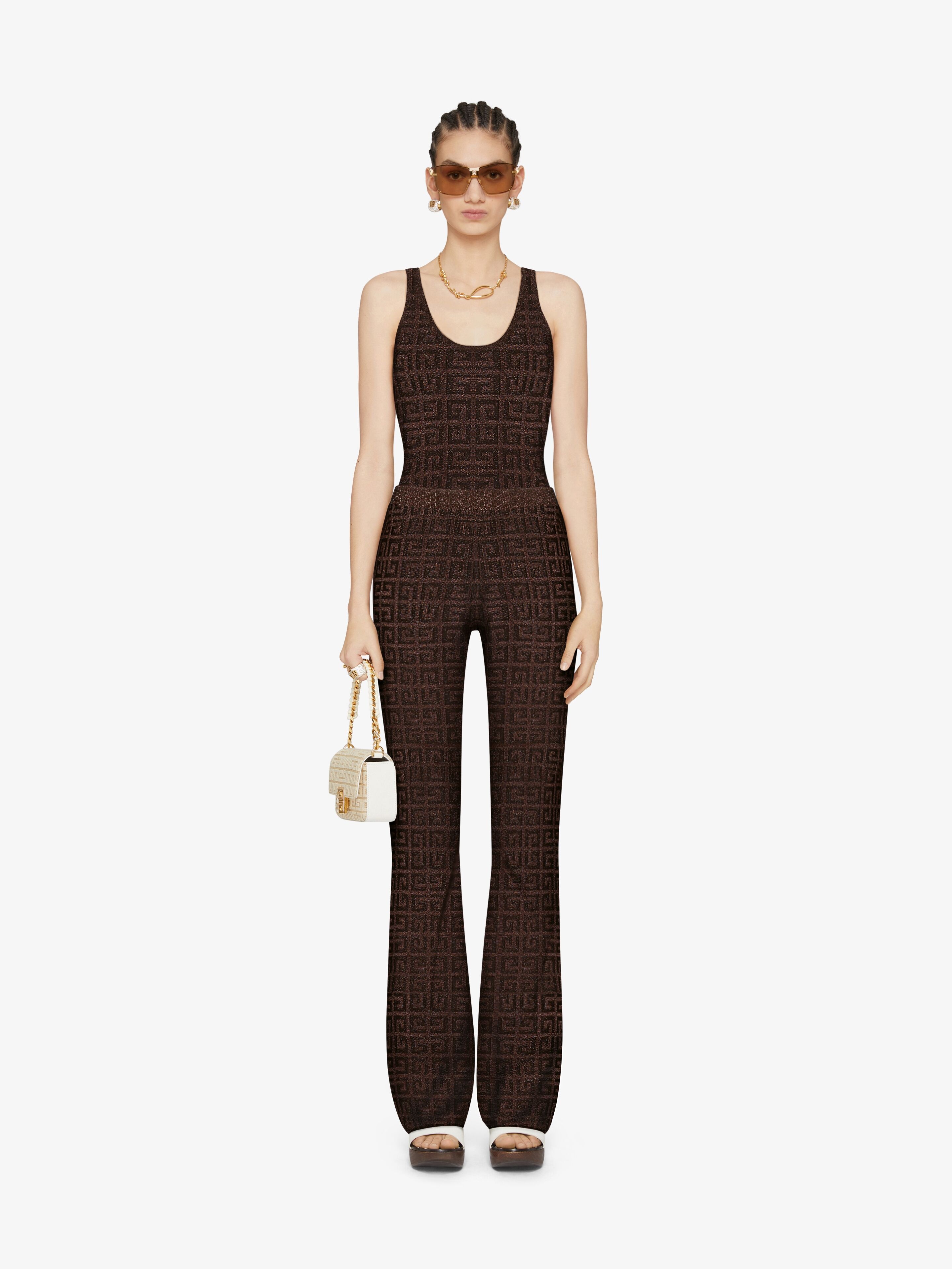 FLARE PANTS IN 4G JACQUARD - 2