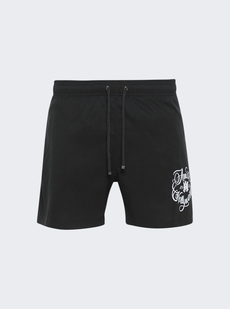 Hollywood Swim Trunk Black 1