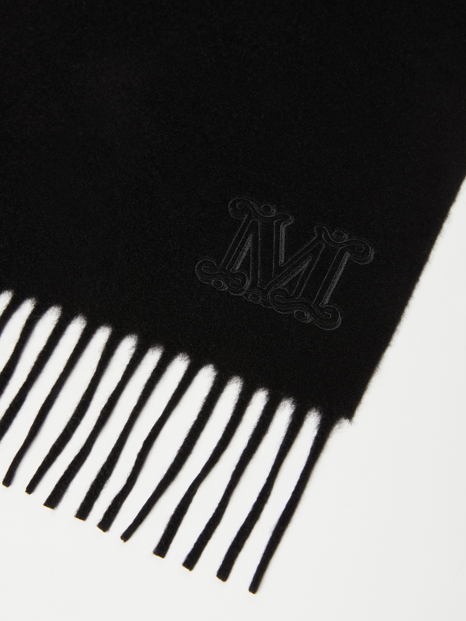 WSDALIA Monogram-embroidered cashmere stole - 2
