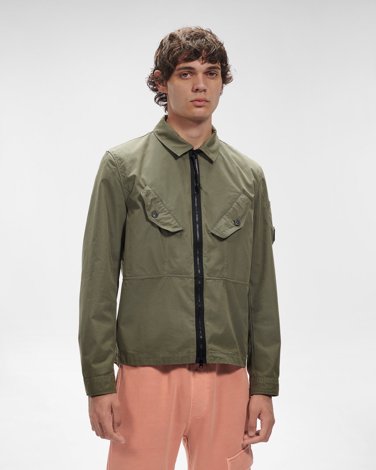 Gabardine Zipped Shirt - 2