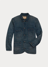 新着【RRL RalphLauren】Cotton-Linen Denim Work Jacket RALPH LAUREN RRL Cotton-Linen Denim Work Jacket | endource