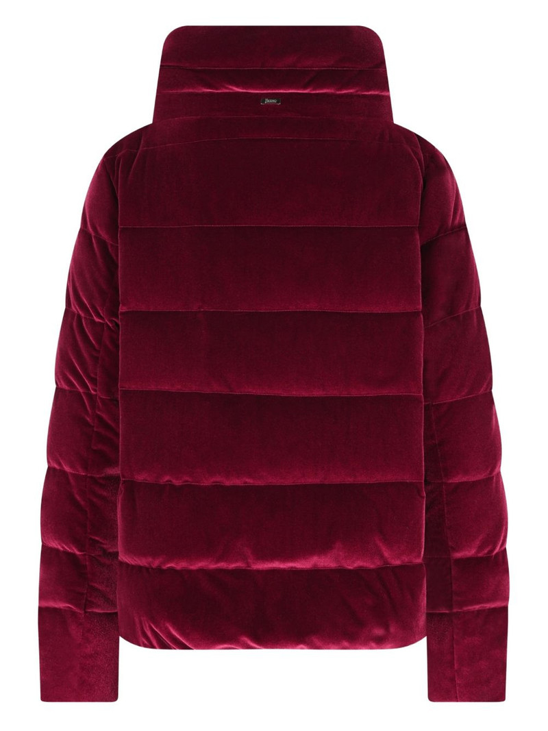 Herno quilted high-neck jacket outlook