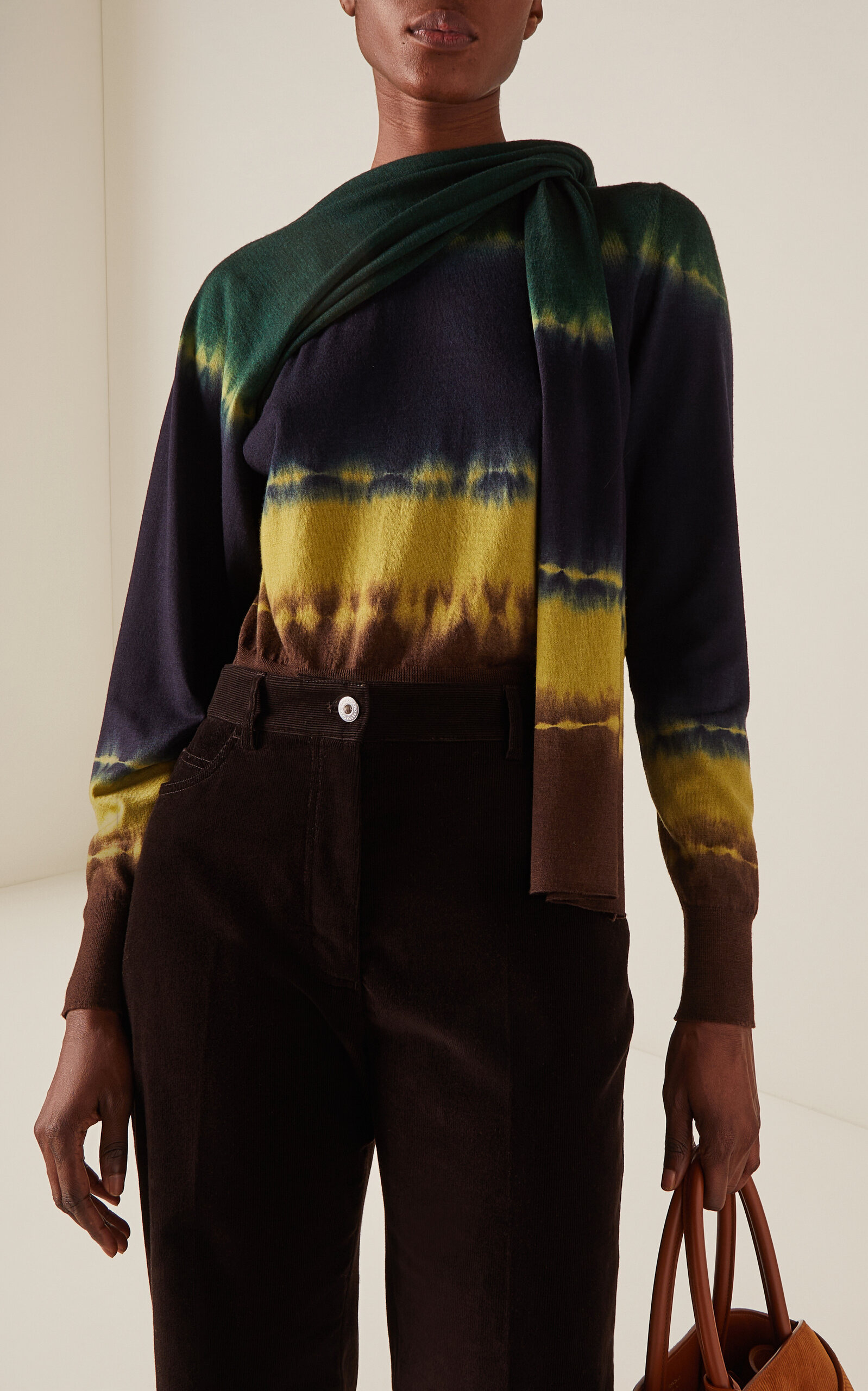Tie-Dye Effect Virgin-Wool Sweater multi - 2