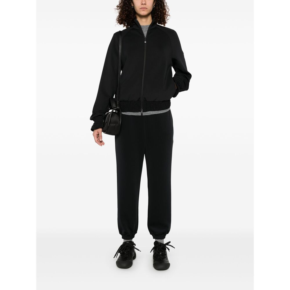 Moncler Black Trousers - Track Pants Women - 4