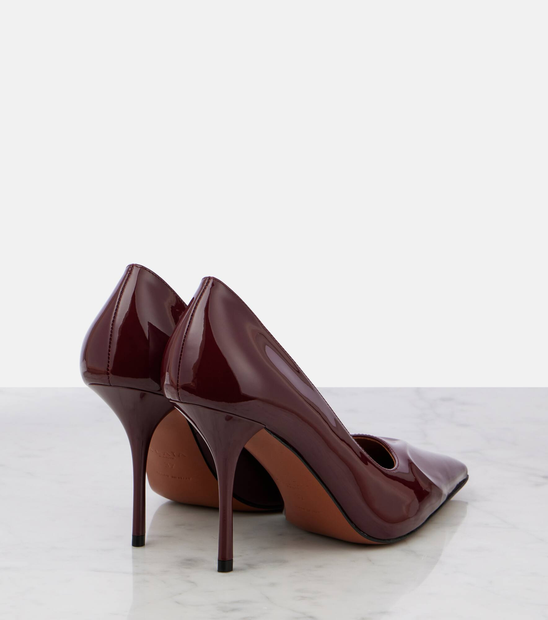 Le Cœur 90 patent leather pumps - 2