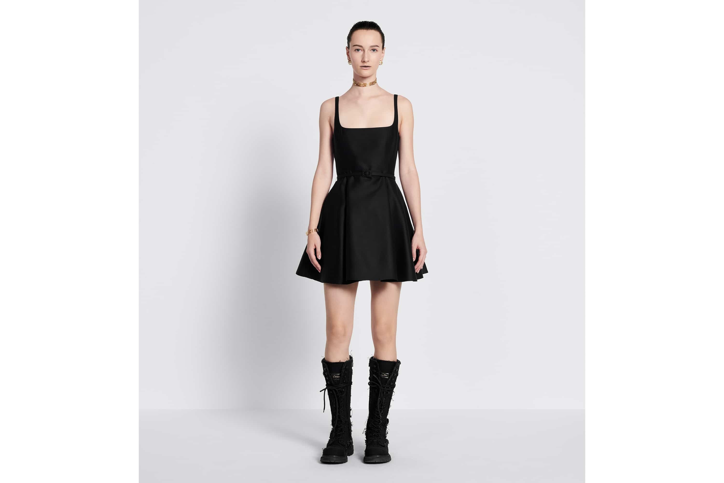 Short Flared Dress - 4