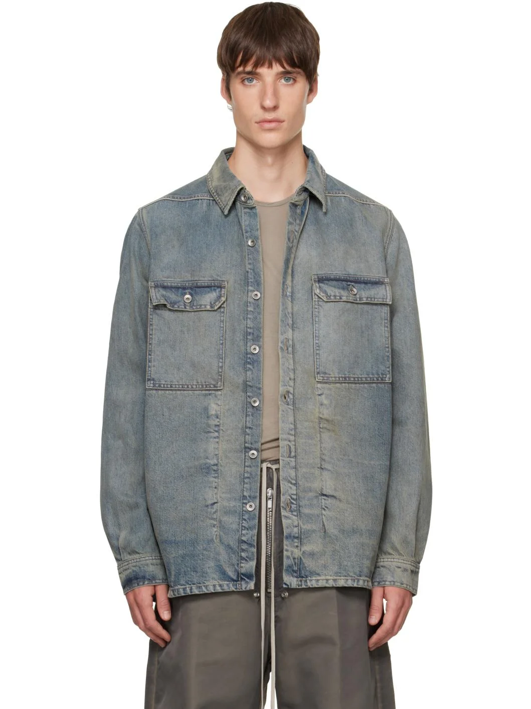 Blue Tower Denim Outershirt - 1