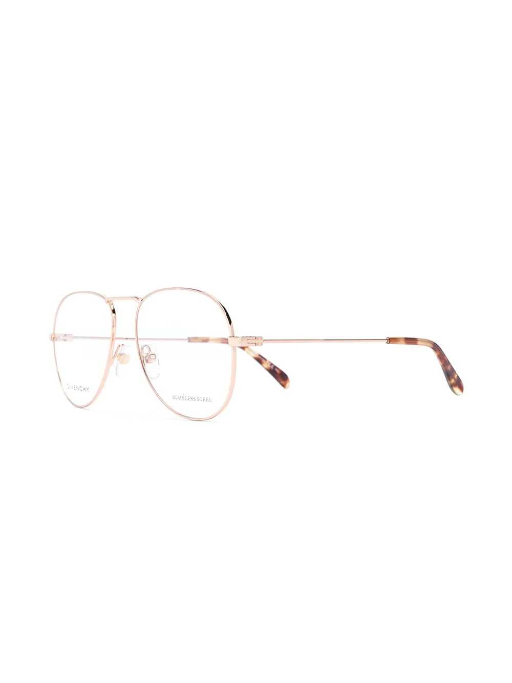 GV01175/5 rose gold-tone glasses - 2