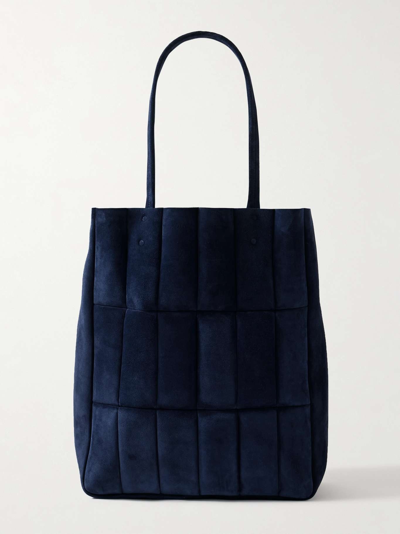 Zoe quilted suede tote - 1