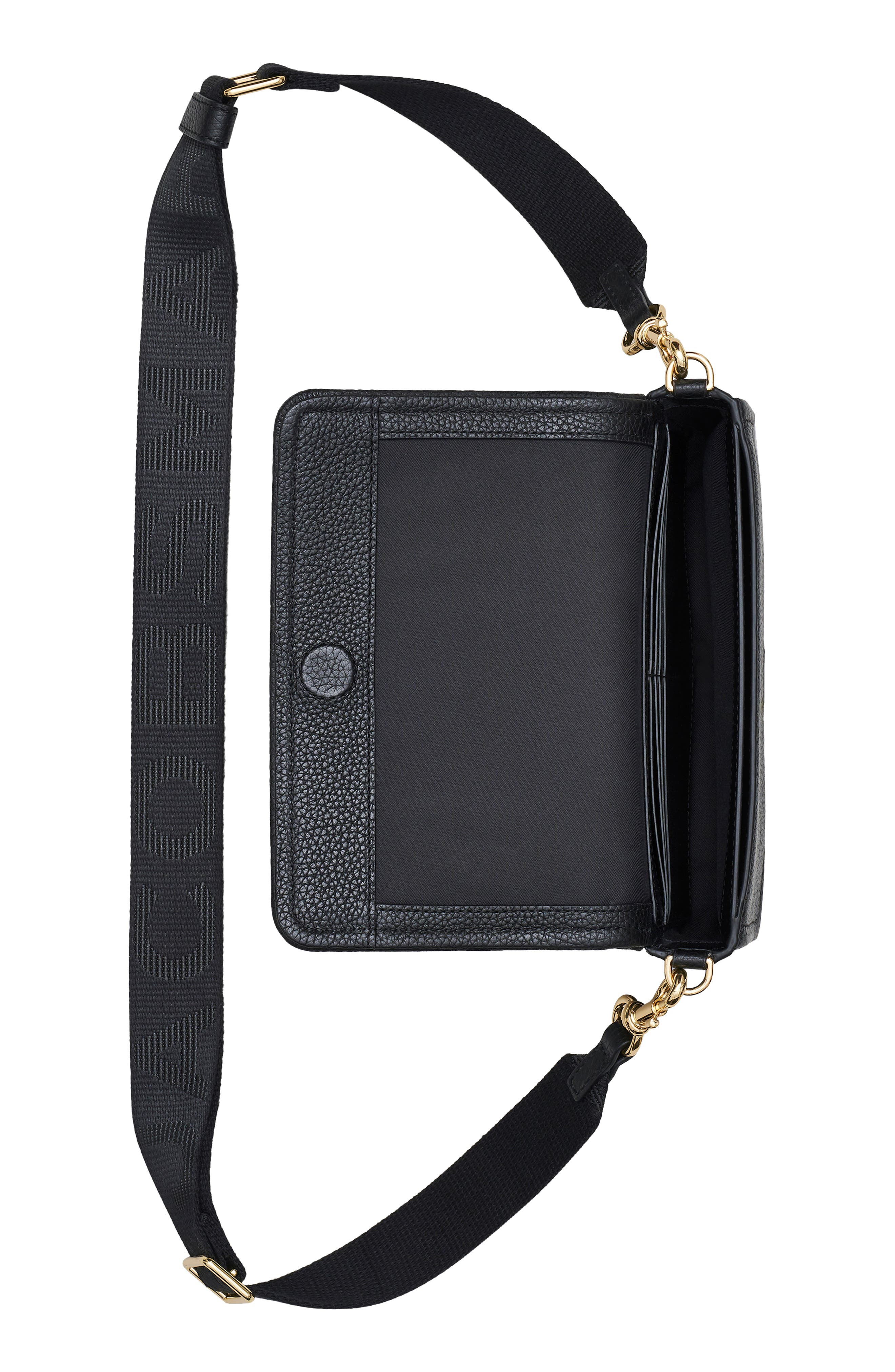 Marc Jacobs The Mini Leather Crossbody Bag in Black at Nordstrom - 5