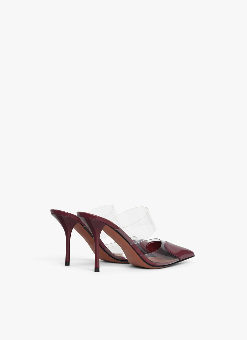 Alaïa LE CŒUR MULES IN PATENT CALFSKIN outlook