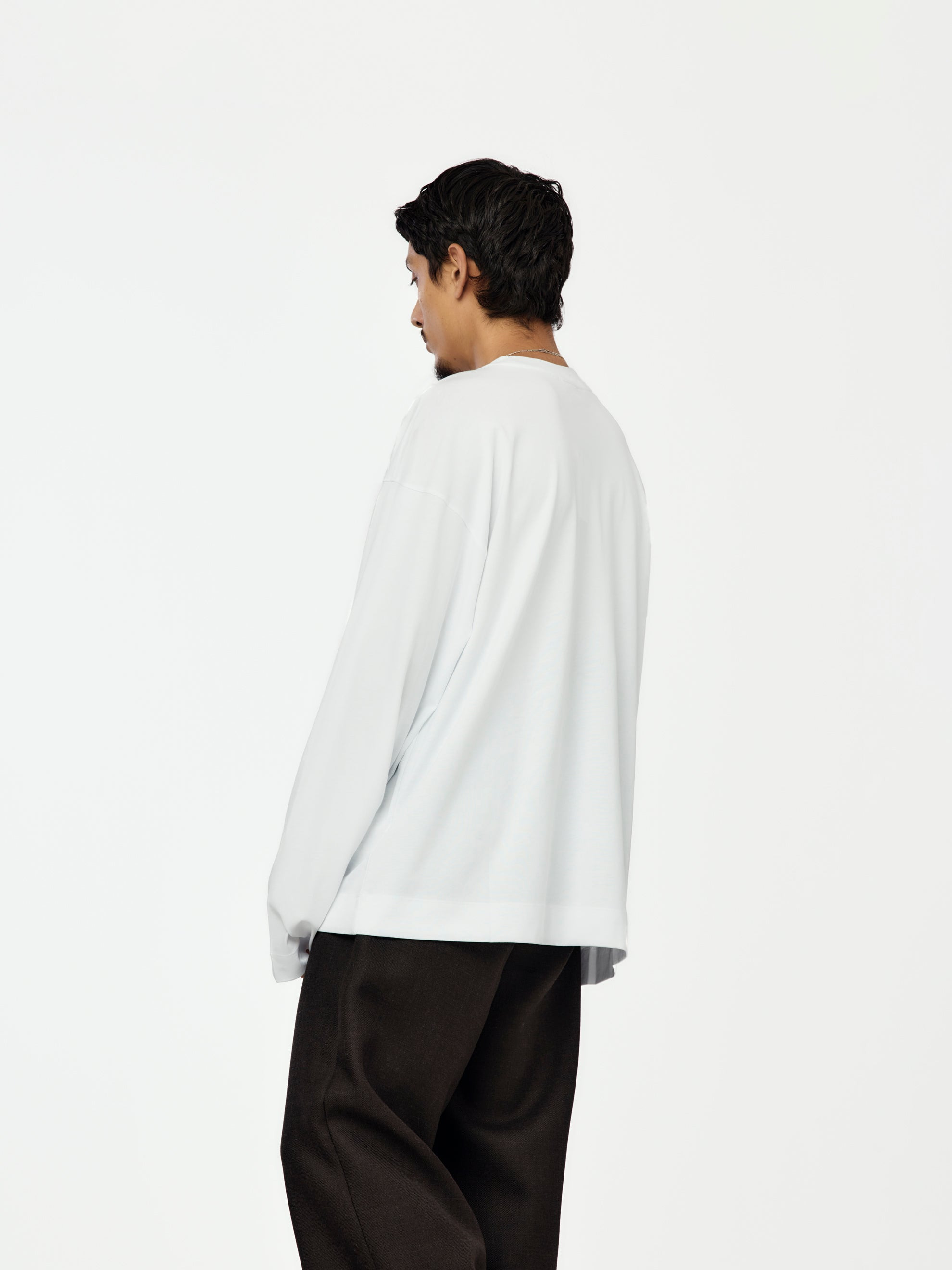 HEGLAND 2603 M.K. LS T-SHIRT (WHITE) - 3