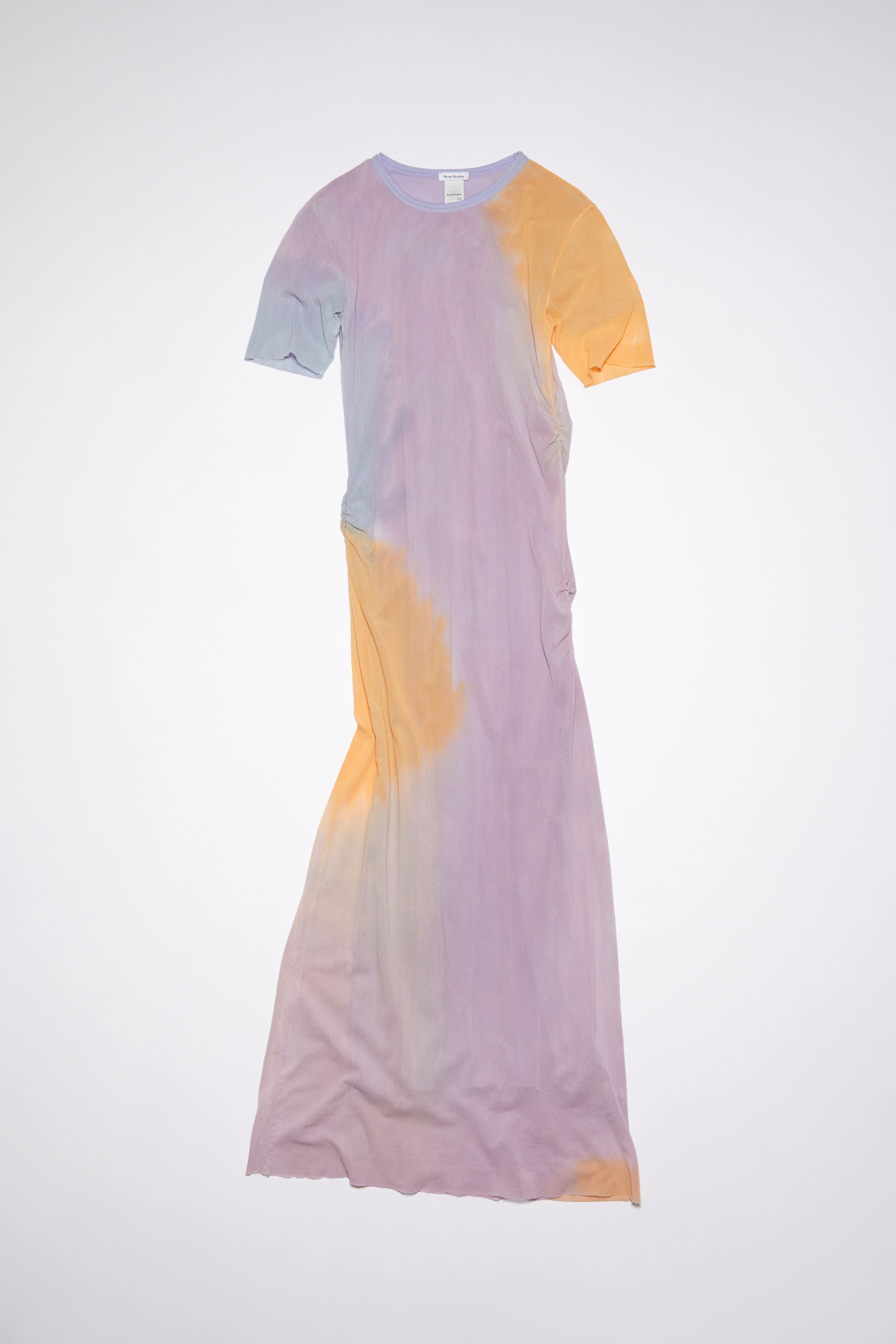 Tulle t-shirt dress - Light purple/light yellow - 1