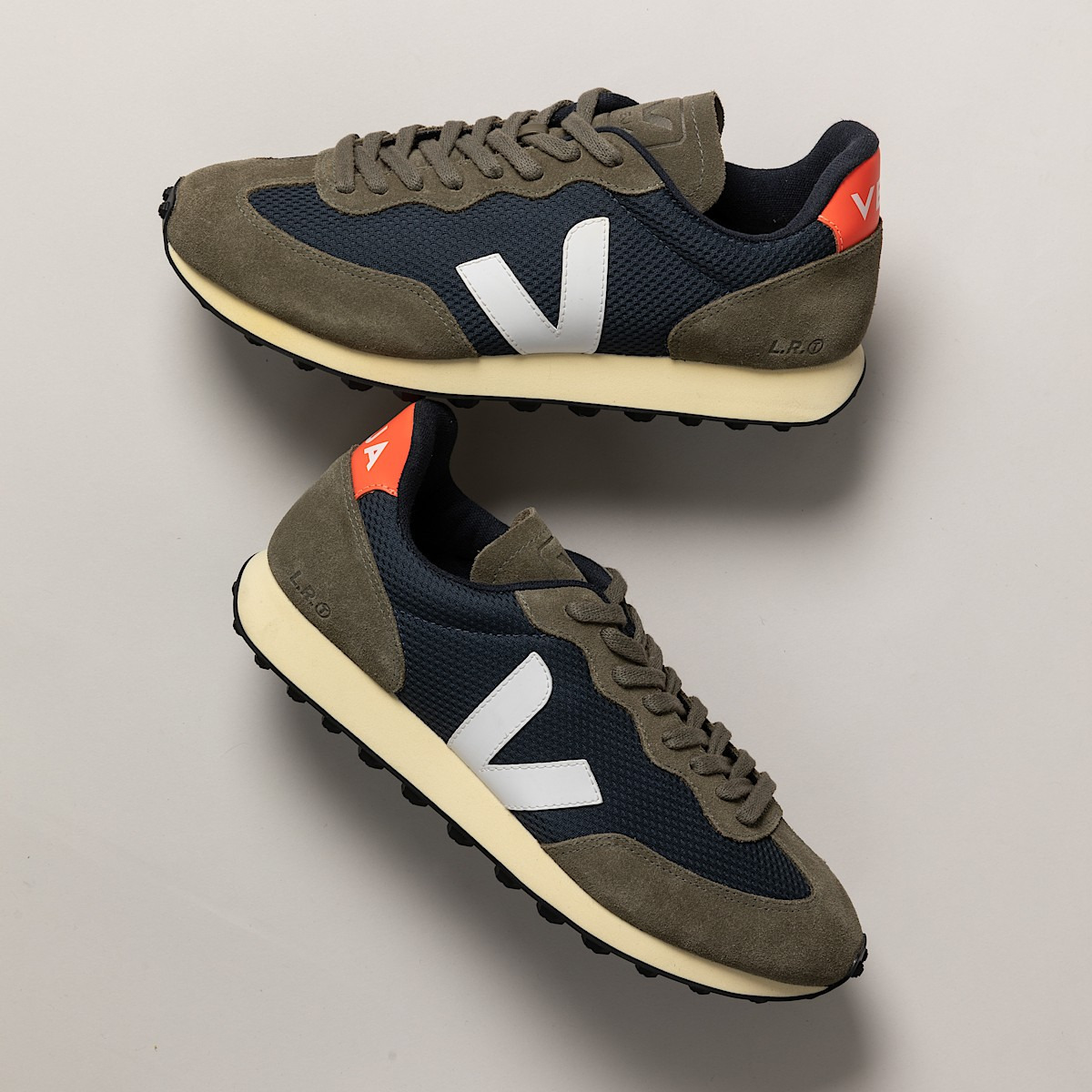 RIO BRANCO ALVEOMESH NAUTICO WHITE ORANGE FLUO - 4