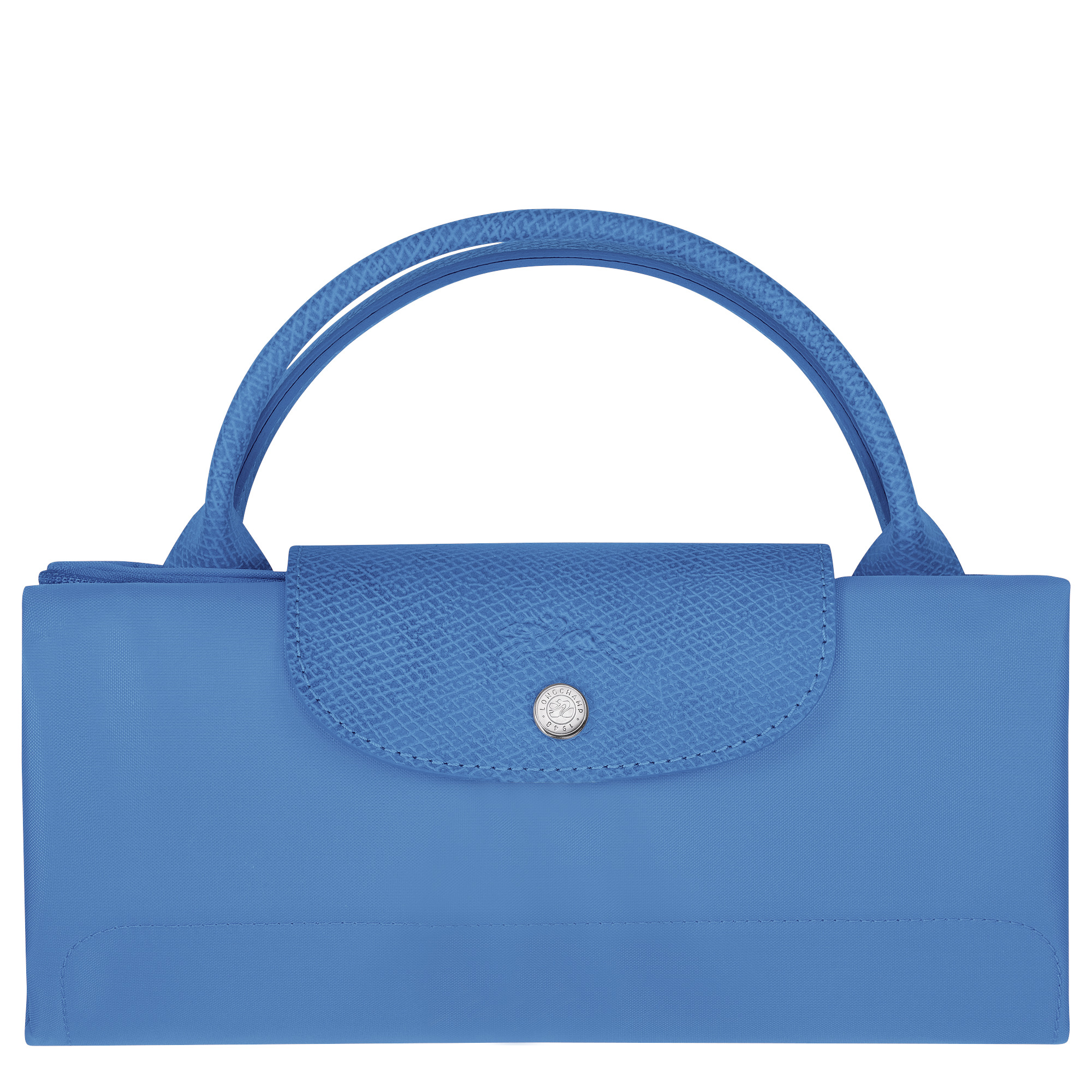 Le Pliage Green M Travel bag Cornflower - Recycled canvas - 5