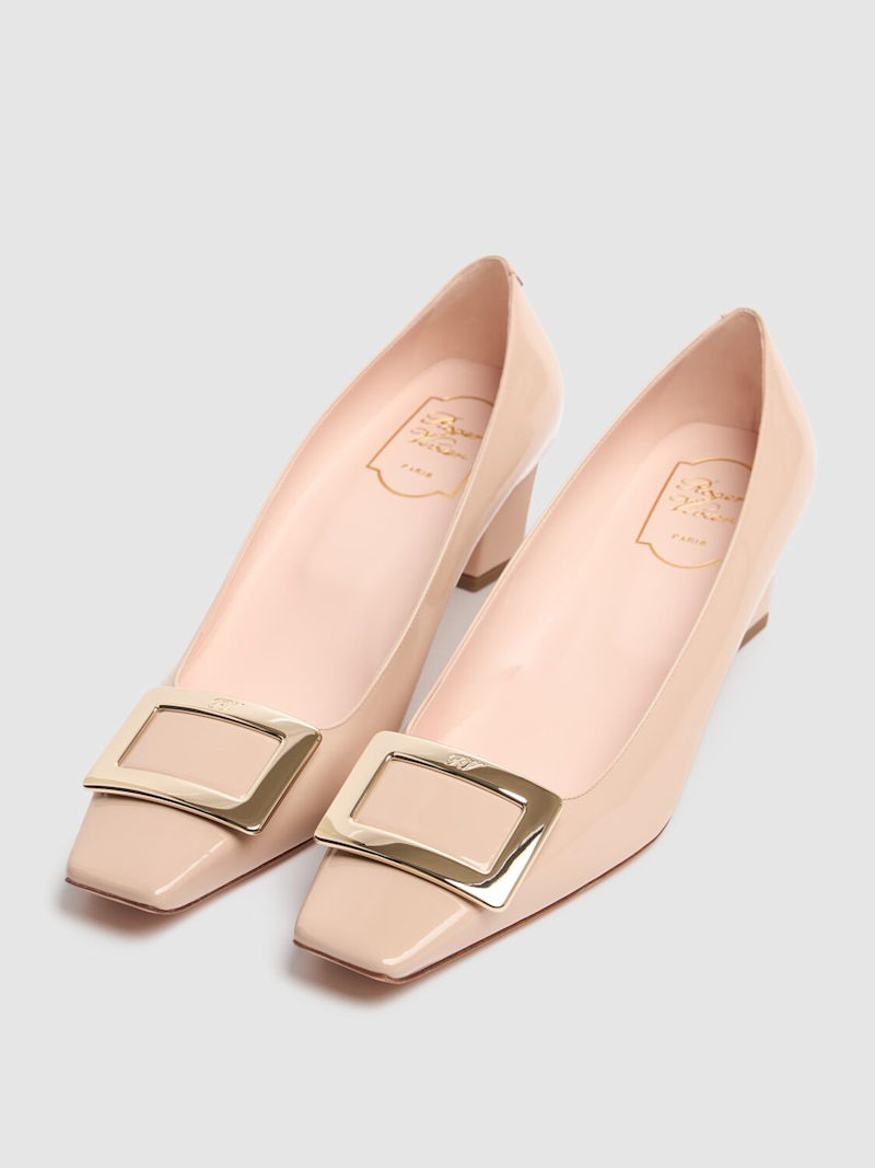 45mm Belle Vivier patent leather pumps - 3