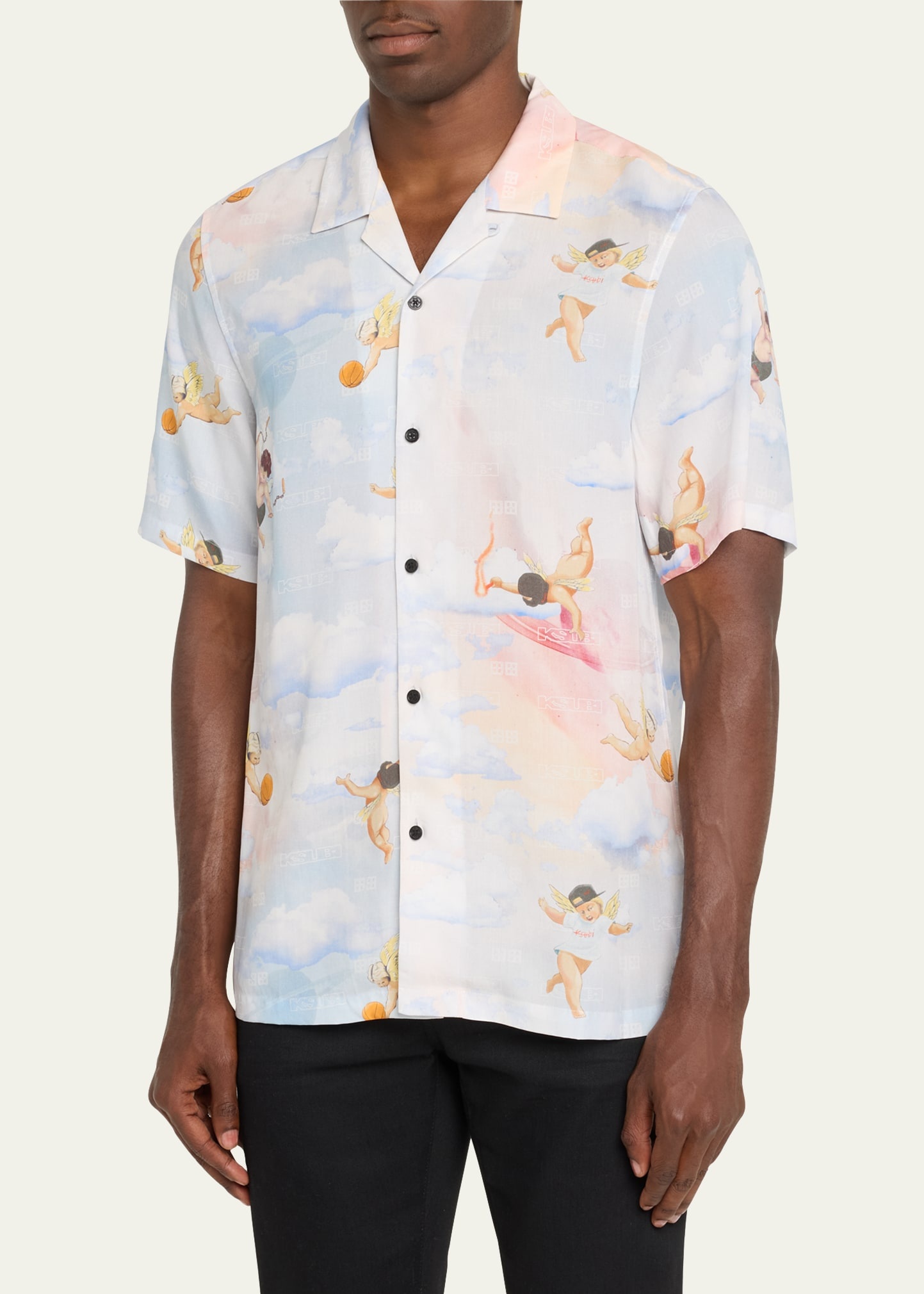 Men's Dreamers Printed Resort Shirt - 4